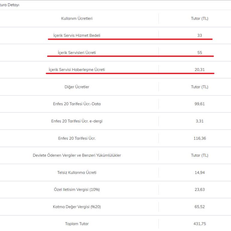 Türk Telekom Mobil İçerik Servis Aldatmacası