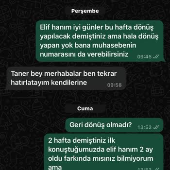 British Town Ücret İadesi Sorunu