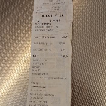 İninal'a Para Yükledim Gelmedi