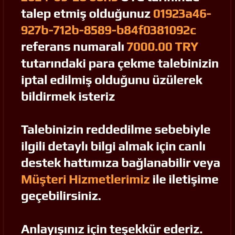 Hovardabet Para Çekme Sorunu