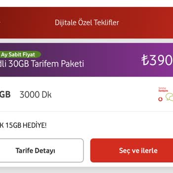 Vodafone Tarifelerinde Adaletsiz Fiyatlandırma Sorunu