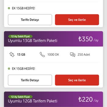 Vodafone Tarifelerinde Adaletsiz Fiyatlandırma Sorunu