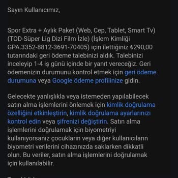 TOD Tv Tod Mağduriyeti Ve Ücret İadesi