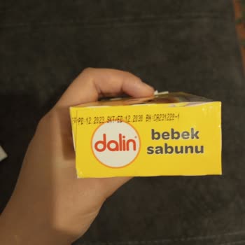 Dalin Sabun Kendi Gibi Kokmuyor Kalıp Sabuna Dalin Baskısı Yapmışlar