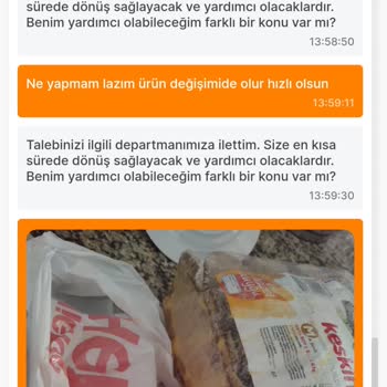 Migros Hemen Sorunlu Sipariş Vol. Bilmem Kaç :)
