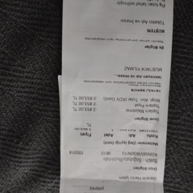 Bosch Buzdolabı Pişmanlığı, İlk Ve Son.