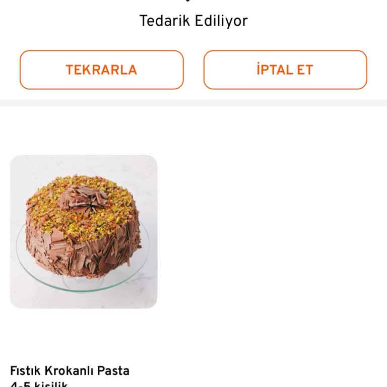 Erciyes Livashop Pastamı Göndermedi