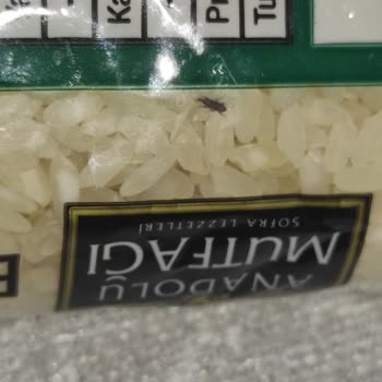 Anadolu Mutfağı Baldo Pirinç'ten Böcek Çıktı