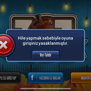 101 Okey Plus Sebepsiz Ban Atması