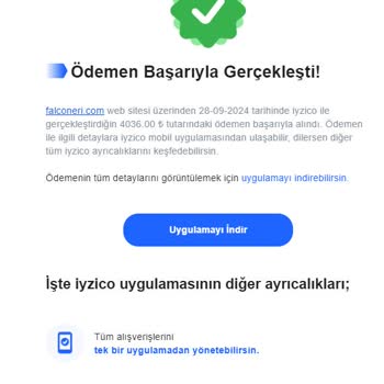 Falconeri Ödemen İyzico İle Tamamlandı