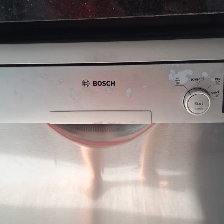 Bosch Bulaşık Makinesinin Ön Panel Boya Atması