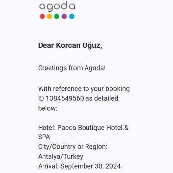 Agoda Rezervasyon Değişikliğinde Para İadesi Yapmadı