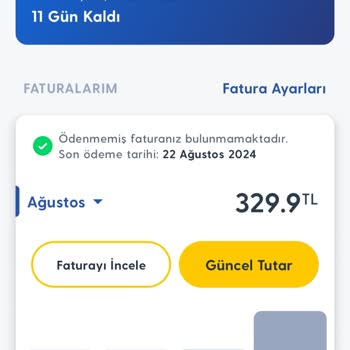 Fatura Artışı ve Taahhüt Sorunu