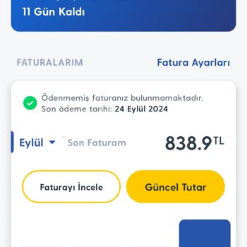 Fatura Artışı ve Taahhüt Sorunu