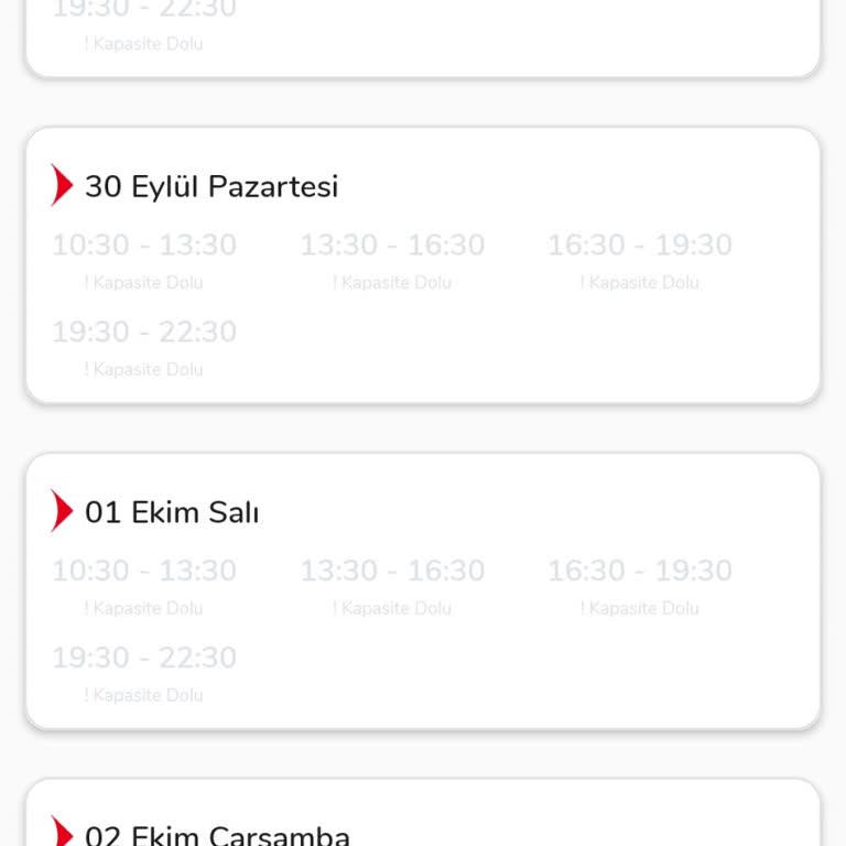 Carrefour Online Teslimat Günü Yok.