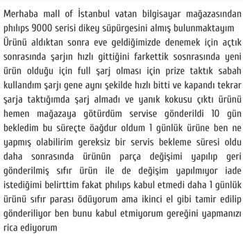 PHILIPS Ev Aletleri Philips 9000 Serisi Dikey Süpürge