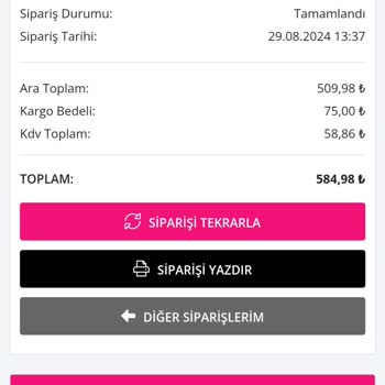 Trendevi 239.99 TL Lik İademi Yaptırmıyor