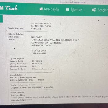 Bosch Hepsiburada İademi Kabul Etmiyor