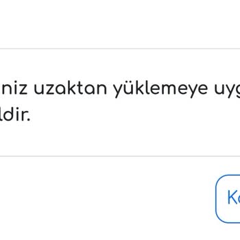 EGO Genel Müdürlüğü Uzaktan Para Yükleme Sorunu