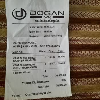 Vestel Heykel Mağazası Doğam AVM