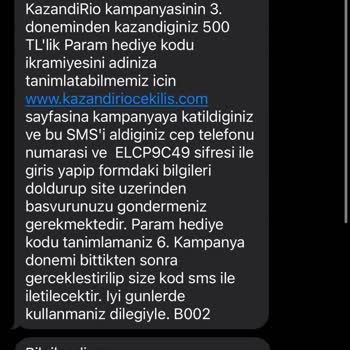 Pepsi Paramcard Çekiliş Ödülü Verilmiyor