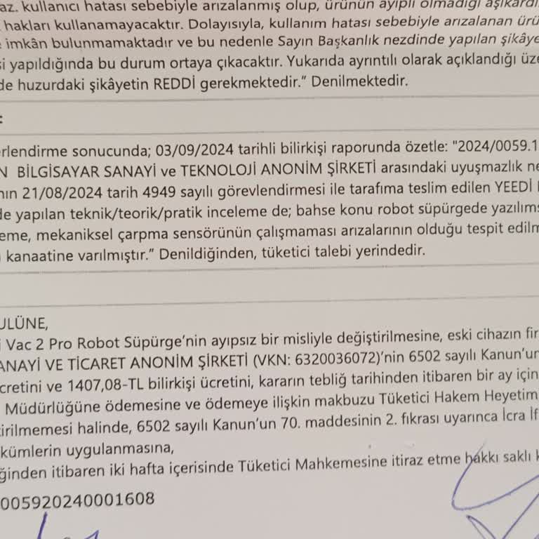Vatan Bilgisayar'dan Aldığım Robot Süpürge Ve Yaşadığım Sorunlar