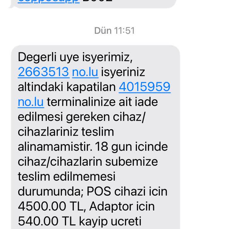 Garanti Bankası Pos Cihazı Çıkmazı