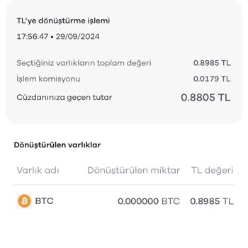 Paribu Cüzdanıma Dönüşüm Yansımadı