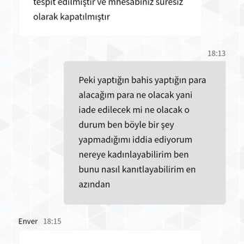 Starzbet Sitesinde Çapraz Bahis İddiası İle Hesabım Kapatıldı Paramı