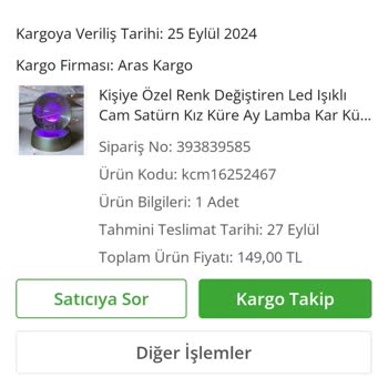 ÇiçekSepeti Kargo Teslimat Sorunu Ve İptal Edilmeyen Sipariş