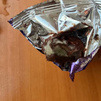 Getir'den Gelen Bozuk Milka Çikolata Sorunu