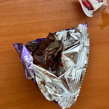 Getir'den Gelen Bozuk Milka Çikolata Sorunu