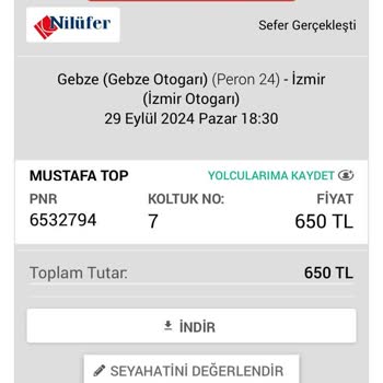 Obilet Pişmanlıktır. Nilüfer Turizm Daha Çok Pişmanlıktır...