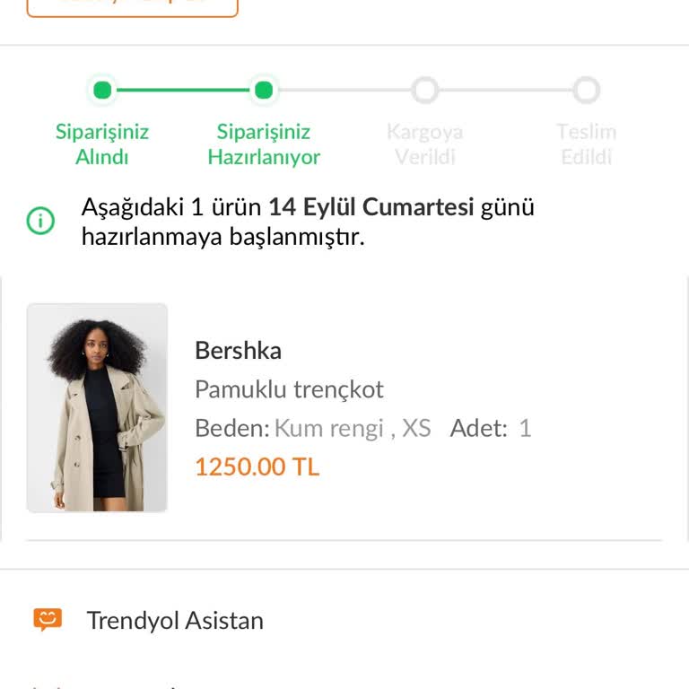 Trendyol Satıcısı Bershka Ürünümü Kargolamadı Süresi Geçti