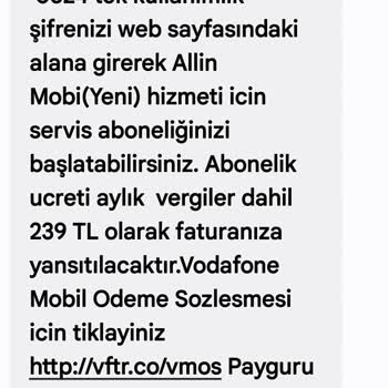 Vodafone Ve Ortaklarının Haksız Ücretlendirme Sorunu!