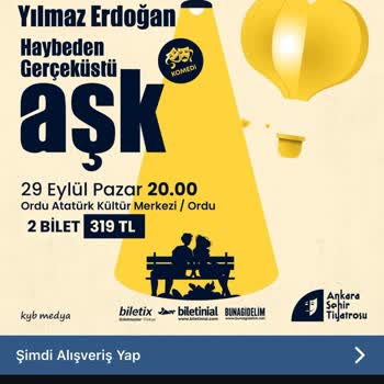 Shopier Bilet Satış Afis Adres Yanlış