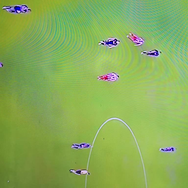 Samsung LCD TV Yuvarlak LED İzleri