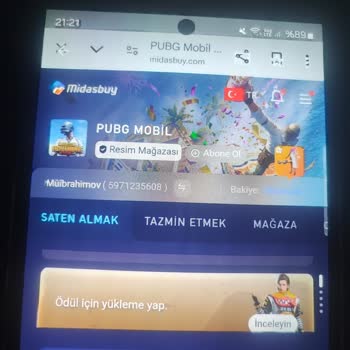 PUBG (Pubgmobile.com) Yanlış Id Yükleme