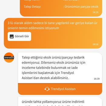 CLNK Home Eksik Ürün Talebi