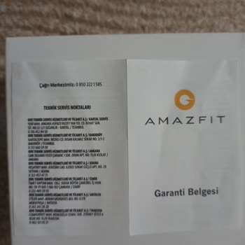 Saat Ve Saat Amazfit Gts 2 Tamir Edilmeden Gönderilmiş