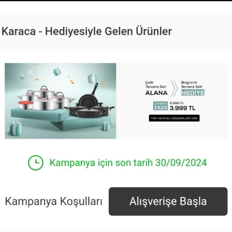 Karaca Züccaciye Kampanyası İle İlgili Yaşanan Sorunlar