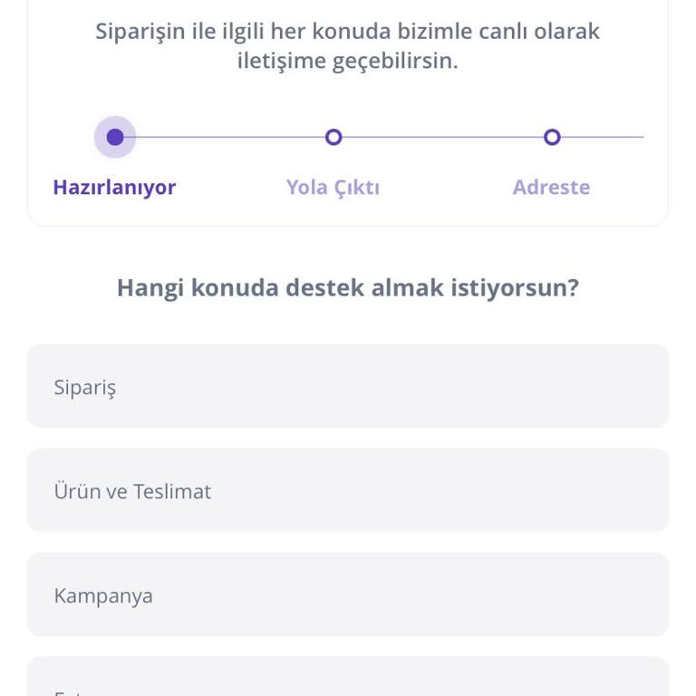 Getir Kırklareli Teslimat Sorunu