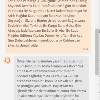 Trendyol Sipariş Sorunumu Çözemiyor