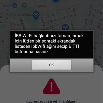 İstanbul Senin İBB Wİ-Fİ Hizmetinden Yararlanamıyorum