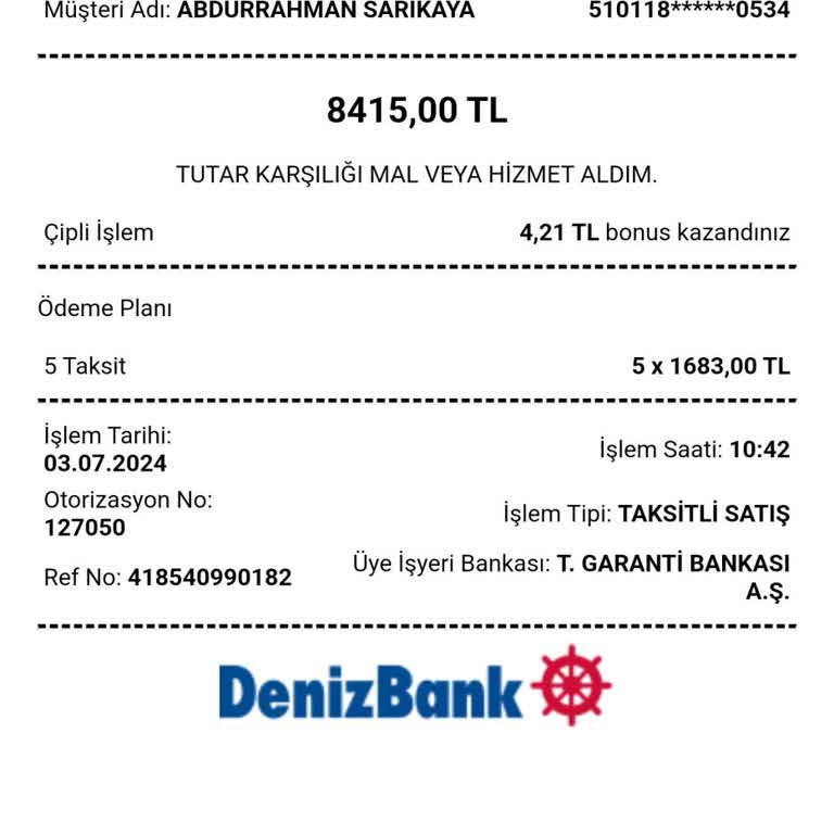 Confident AVM Resmen Paramı Aldılar Kullandılar