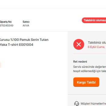 Avva T-shirt Renk Değişikliği Ve Hayal Kırıklığı