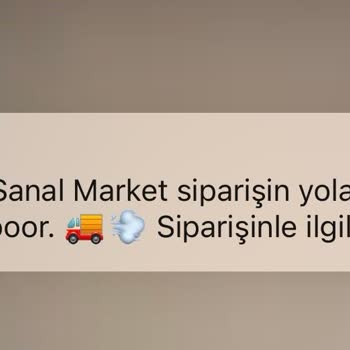 Migros Sanal Market Siparişi