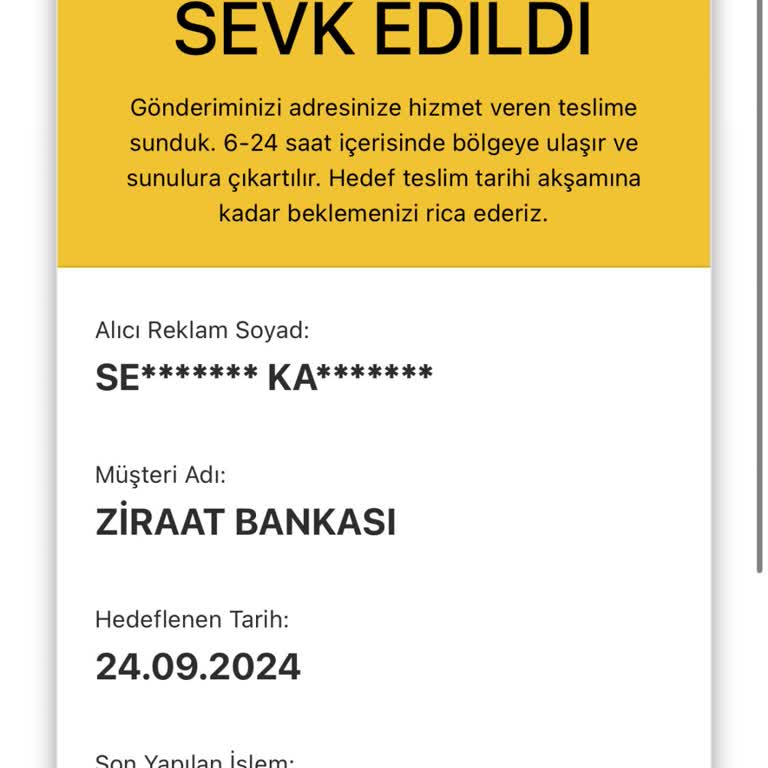 AGT Kargo Siparişi 10 Gündür Teslim Etmedi