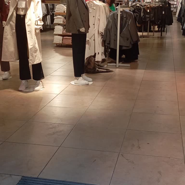 DeFacto Mağaza İçinde Köpek Bakımı