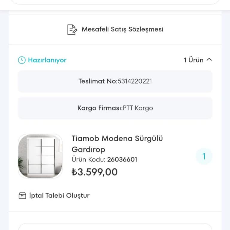 A101 Tiamob Modena Sürgülü Dolap Dan Ümidimizi Kestik